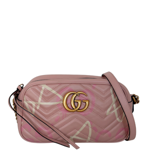 Gucci GG Marmont Ghost Klein Roze