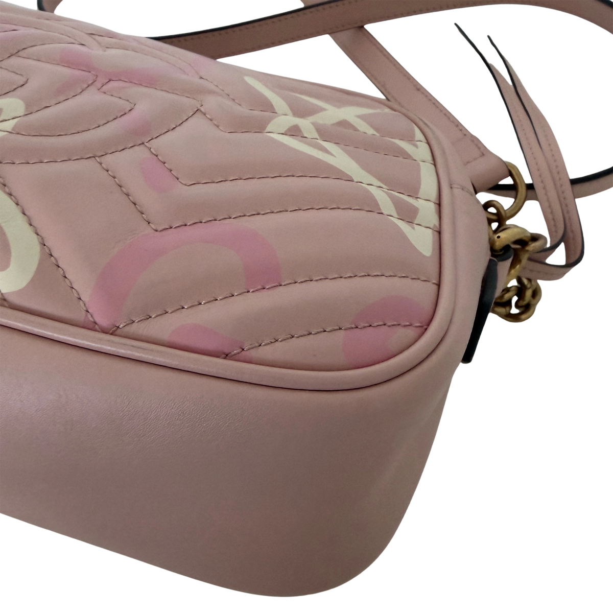 Gucci GG Marmont Ghost Small Rosa / gut Gucci