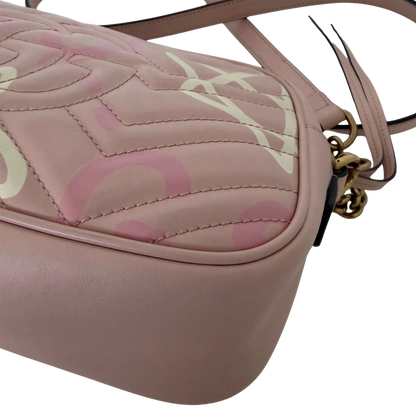Gucci GG Marmont Ghost Small Rosa / gut Gucci