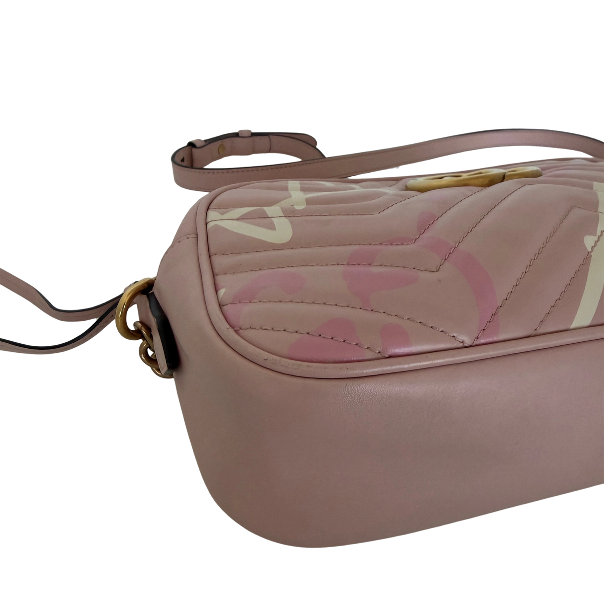Gucci GG Marmont Ghost Small Rosa / gut Gucci