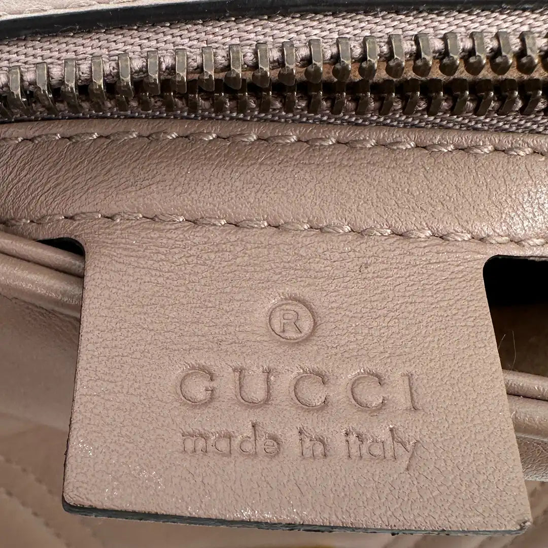 Gucci GG Marmont Small nude /beige Handtasche / akzeptabel Gucci