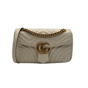 Gucci GG Marmont Small Matelasse off-white