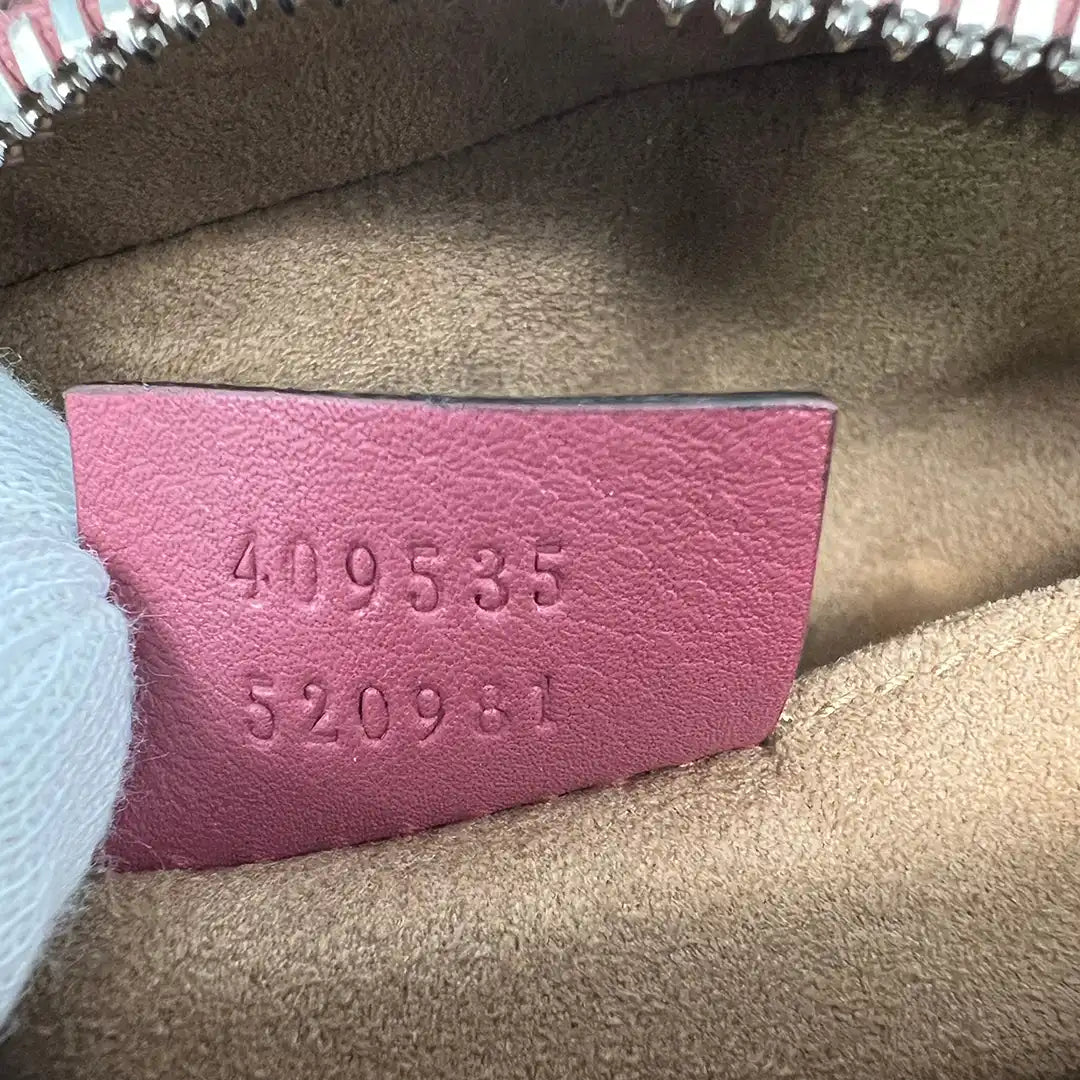 Gucci GG Supreme Blooms Mini Chain Umhängetasche / sehr gut Gucci