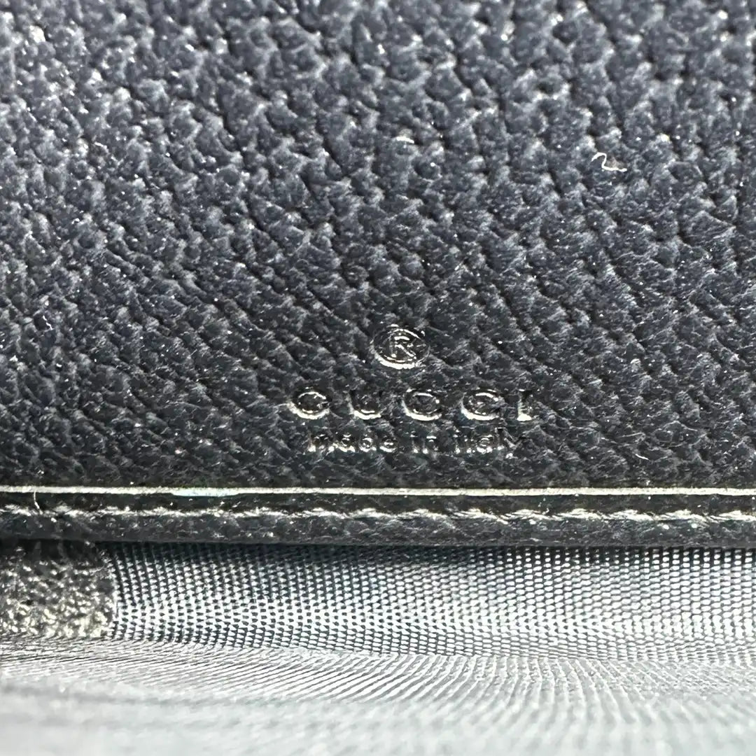 GUCCI Ophidia GG-Supreme Geldbörse mit umlaufendem Reißverschluss / sehr gut Gucci