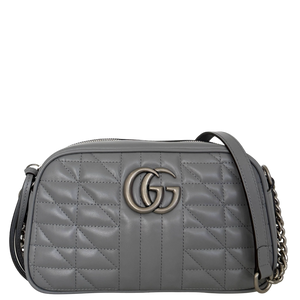 Gucci GG Marmont Schoudertas Grijs