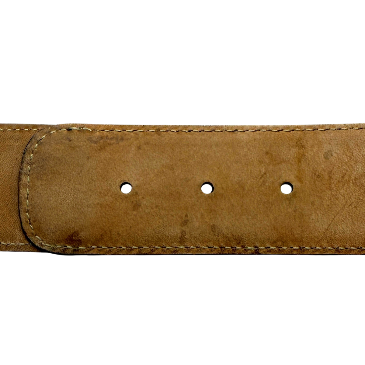 Gucci Interlocking GG Gürtel Canvas Größe 85 Braun / sehr gut Gucci
