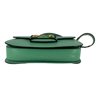 Gucci 1955 Schultertasche Horsebit grün / sehr gut Gucci