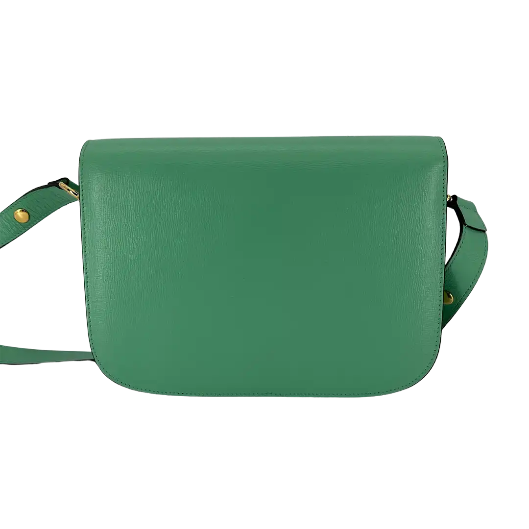 Gucci 1955 Schultertasche Horsebit grün / sehr gut Gucci
