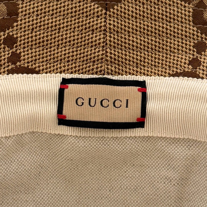 Gucci Jumbo GG Canvas Fischerhut Braun / neuwertig Gucci
