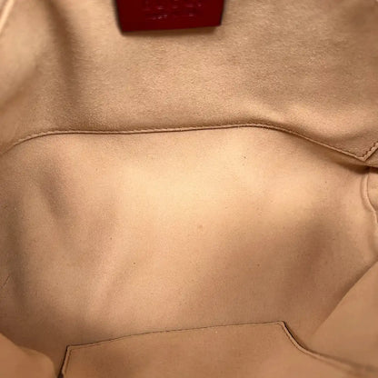 Gucci Marmont Ophidia Blue Suede Red Wildleder GG Crossbody Tasche / sehr gut Gucci