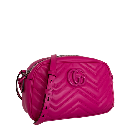Gucci GG Marmont Camera Bag Small Pink / sehr gut Gucci