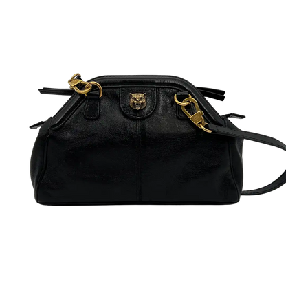 Gucci Rebelle  GG Marmont Schultertasche schwarz / gut Gucci