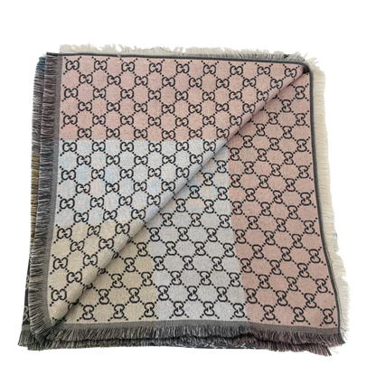 Gucci GG Rainbow Schal Multicolor / sehr gut Gucci