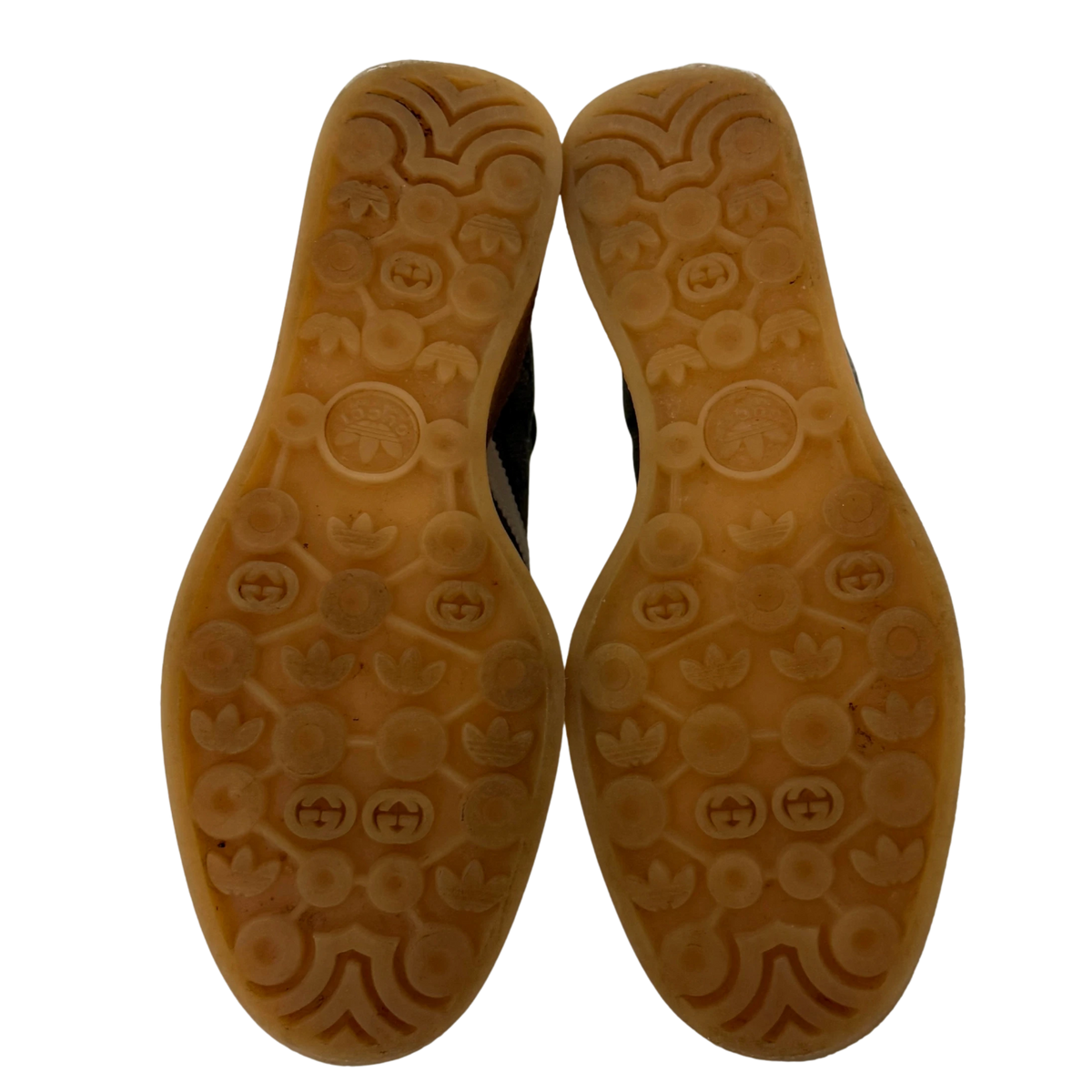 Adidas x Gucci Gazelle Wedge Beige GG Monogram Größe 38 Braun / sehr gut Gucci