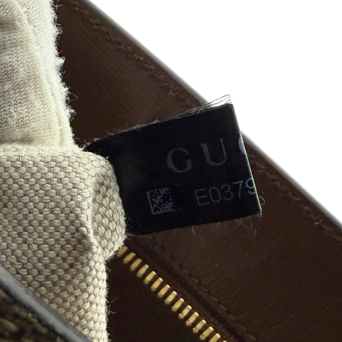 Gucci GG Supreme Monogram Small Tote Bag Braun / sehr gut Gucci