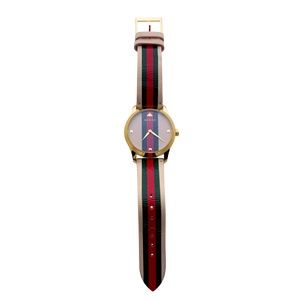 Gucci G-Timeless Unisex-Uhr (Modell YA1264077) Rosa