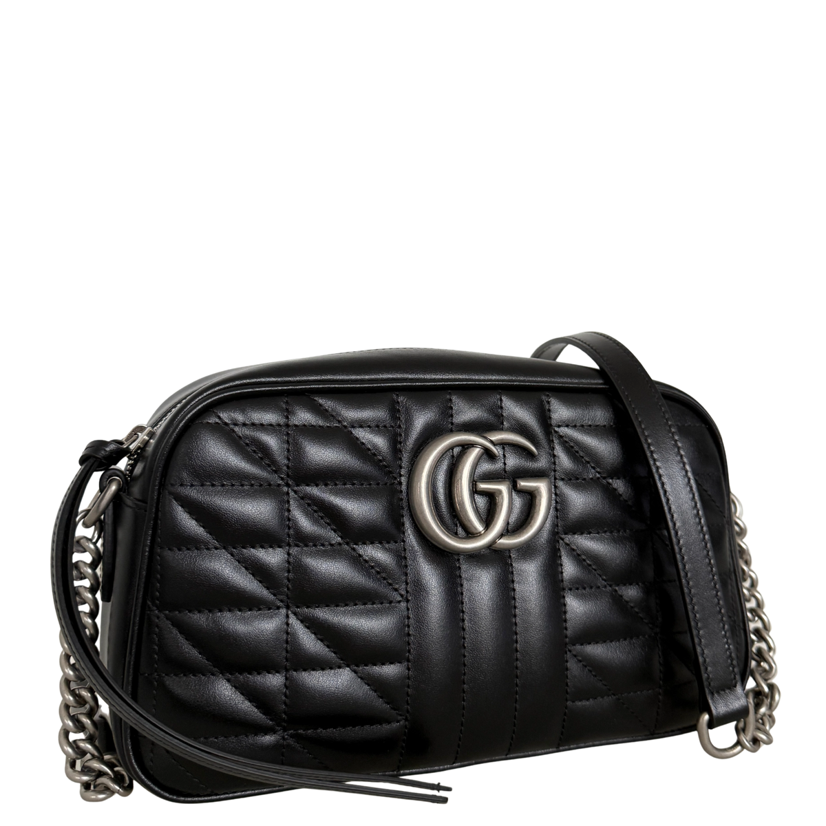 Gucci GG Marmont Kleine Camera Bag Schwarz / neuwertig Gucci