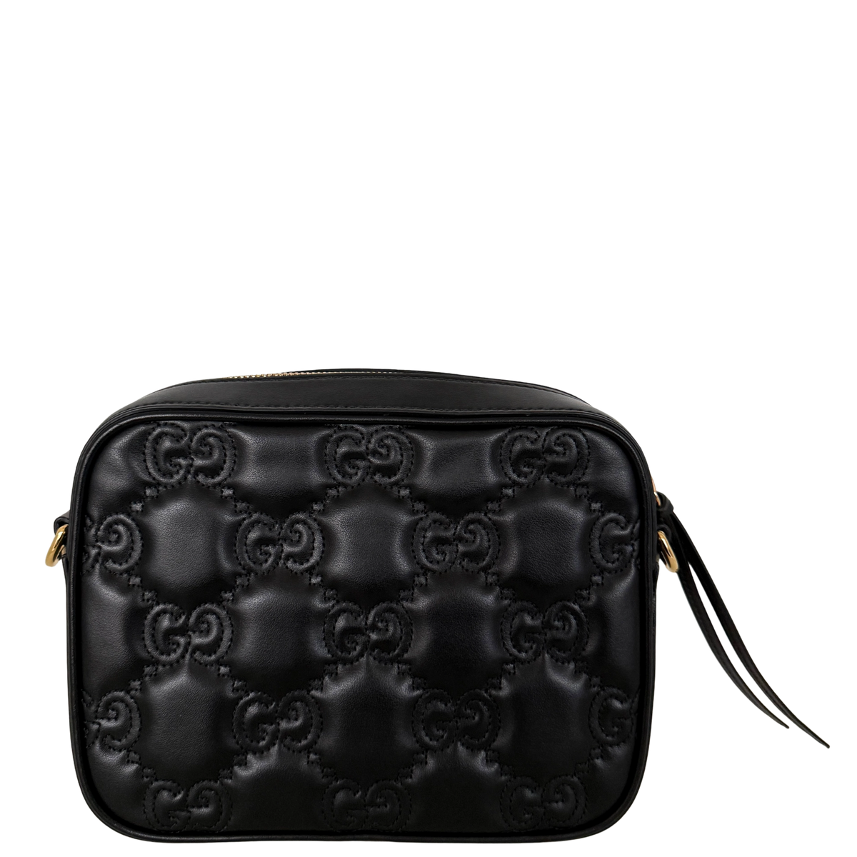 Gucci GG Matelassé Umhängetasche Schwarz / sehr gut Gucci