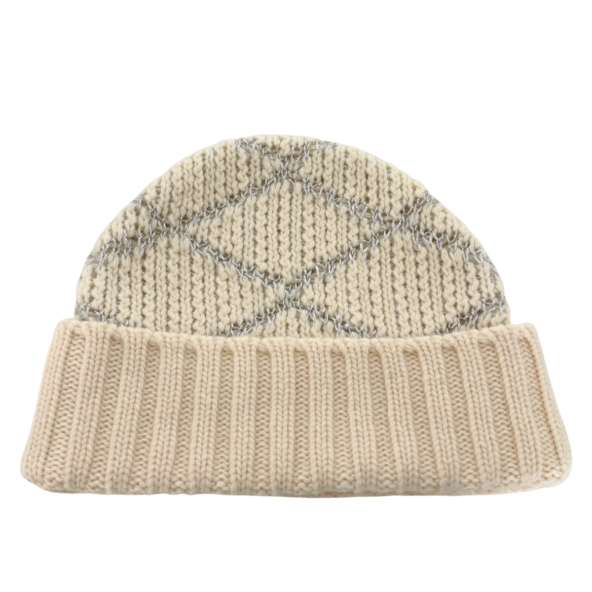 Louis Vuitton Strickmütze Beanie Beige  / sehr gut Louis Vuitton