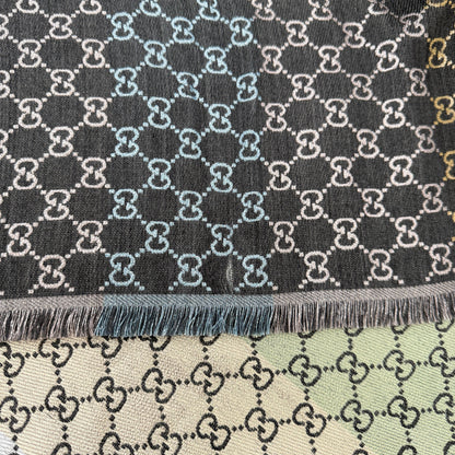 Gucci GG Rainbow Schal Multicolor / sehr gut Gucci