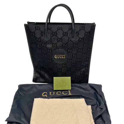 Gucci Off The Grid Shopper aus GG Supreme schwarz / neuwertig Fullset Gucci