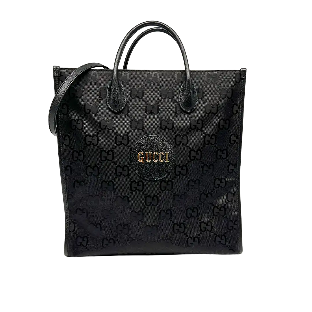 Gucci Off The Grid Shopper aus GG Supreme schwarz / neuwertig Fullset Gucci