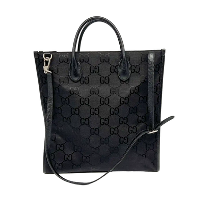 Gucci Off The Grid Shopper aus GG Supreme schwarz / neuwertig Fullset Gucci