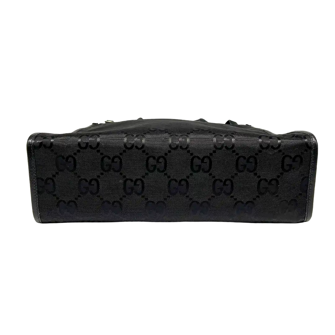 Gucci Off The Grid Shopper aus GG Supreme schwarz / neuwertig Fullset Gucci