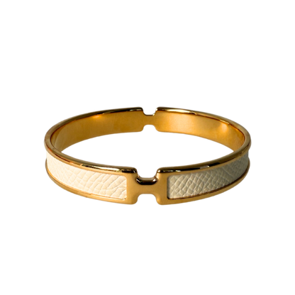 Hermès Olympe Armband Beige / neuwertig Hermès