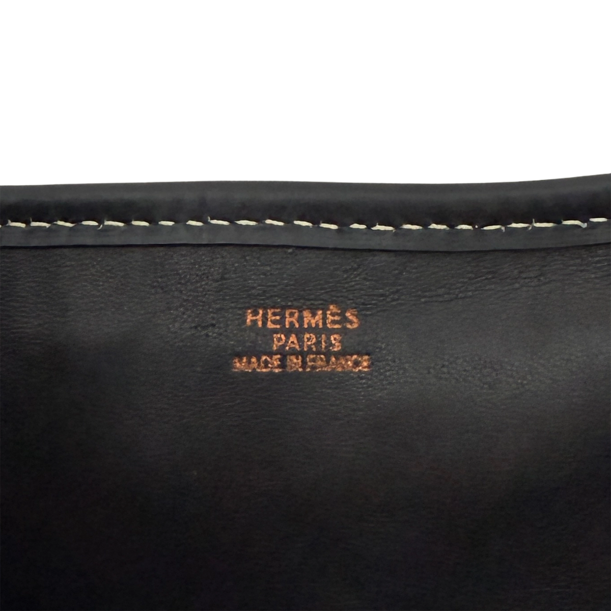 Hermès Evelyne 29 Toile Clemence 1999 Ecru Schwarz / sehr gut Hermès