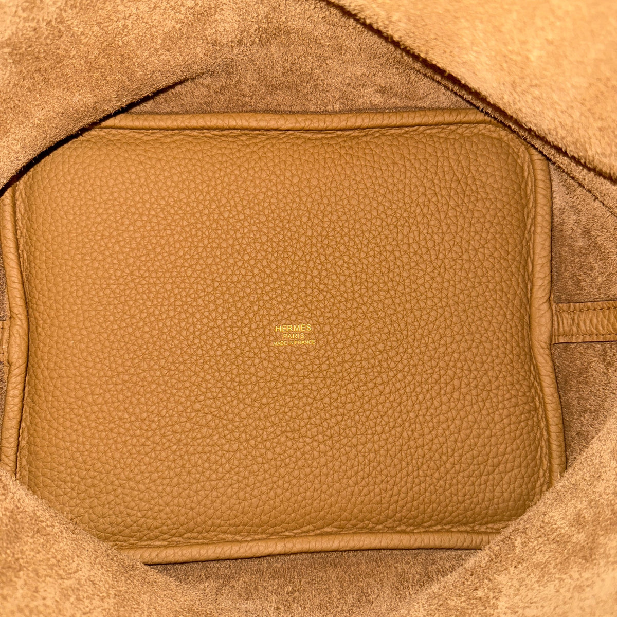 Hermès Picotin Lock 22 Taurillon Clemence Biscuit Fullset/ neuwertig Hermès