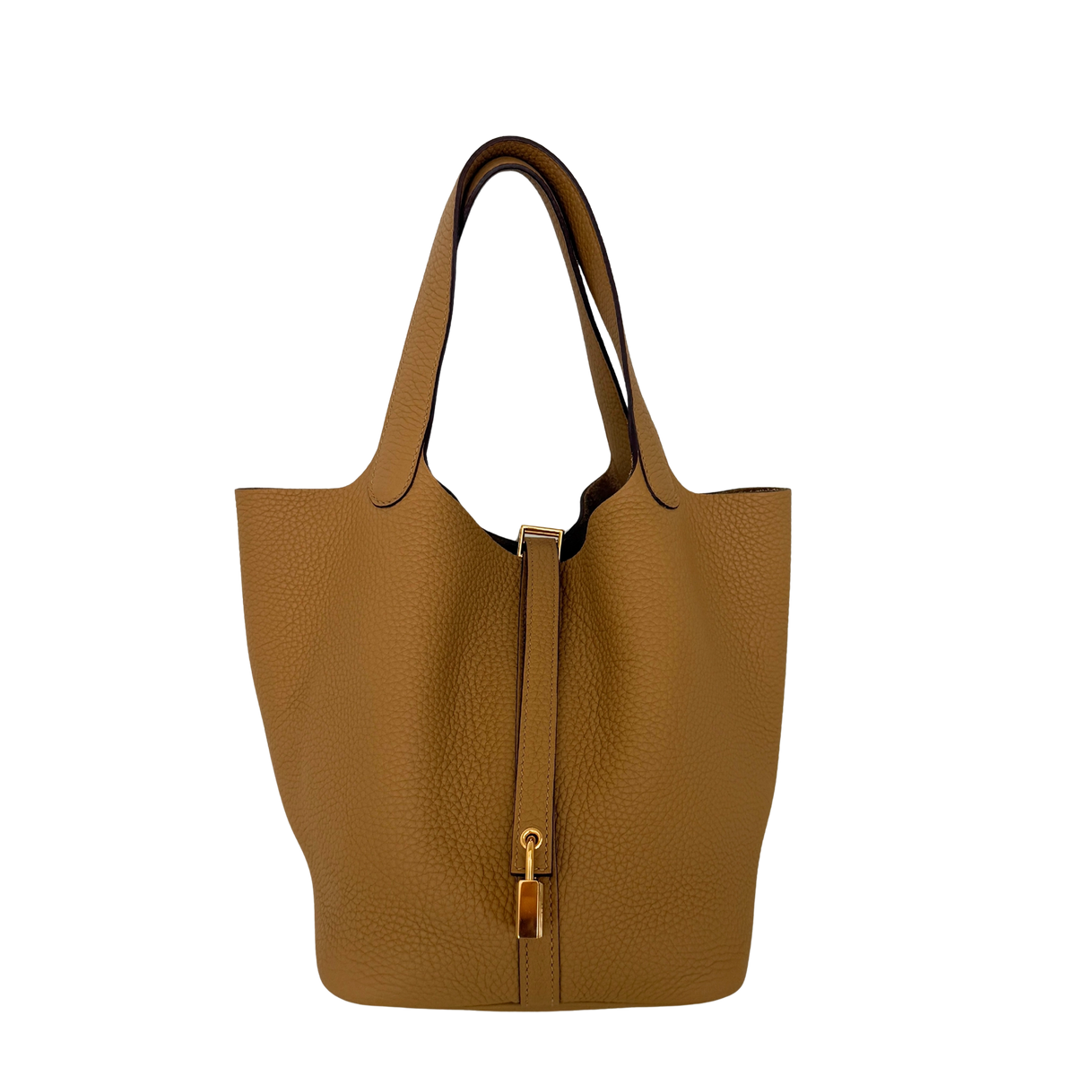 Hermès Picotin Lock 22 Taurillon Clemence Biscuit Fullset/ neuwertig Hermès