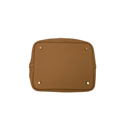 Hermès Picotin Lock 22 Taurillon Clemence Biscuit Fullset/ neuwertig Hermès
