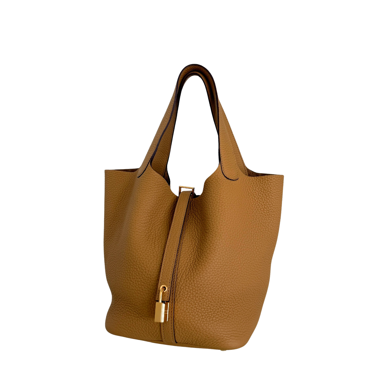 Hermès Picotin Lock 22 Taurillon Clemence Biscuit Fullset/ neuwertig Hermès