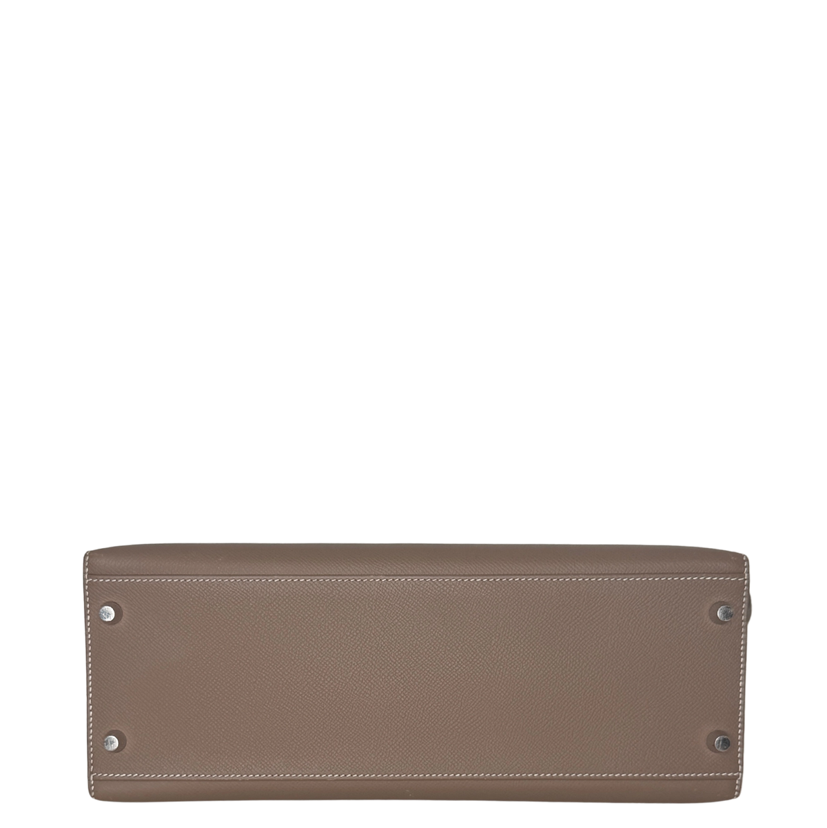 Hemès Kelly Bag 32 Sellier Epsom Leder Etoupe / sehr gut Hermès