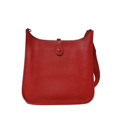 Hermès Evelyne 29 Rubis Taurillon Clemence Palladium 2005 / sehr gut Hermès