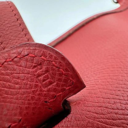 Hermès Evelyne 29 Rubis Taurillon Clemence Palladium 2005 / sehr gut Hermès
