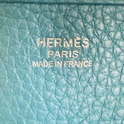 Hermès Evelyne III 29 blau Clemence  Palladium Fullset 2010 / sehr gut Hermès