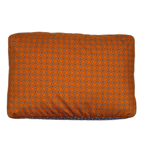 Hermès Housse De Voyage MM Reiszijden kussenhoes oranje