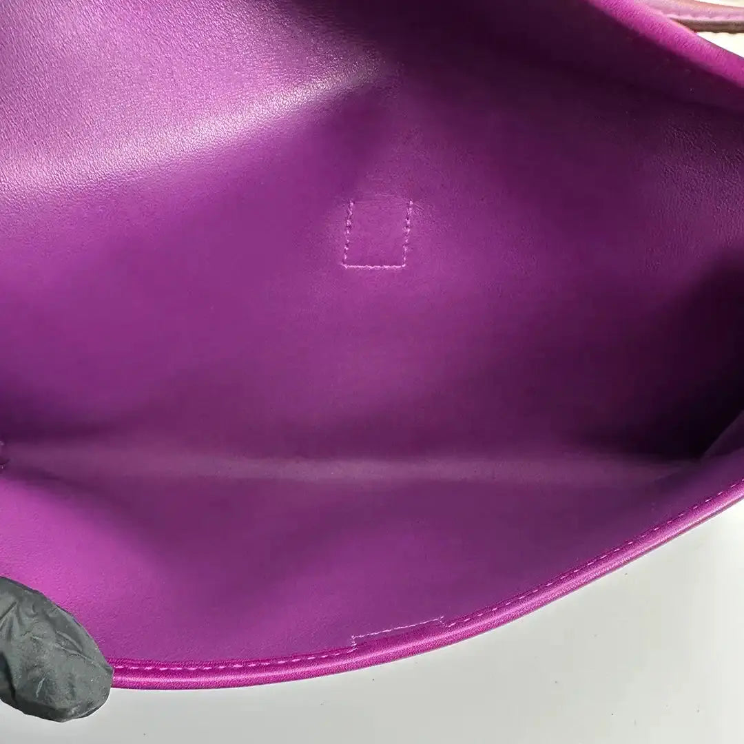 Hermès Jige 29 Elan Rose Poupre Clutch Swift / sehr gut Hermès