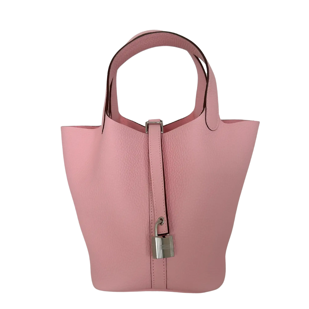 Hermès Picotin 18 Taurillon Clémence Rose Sakura 2025 Fullset / ungetragen Hermès