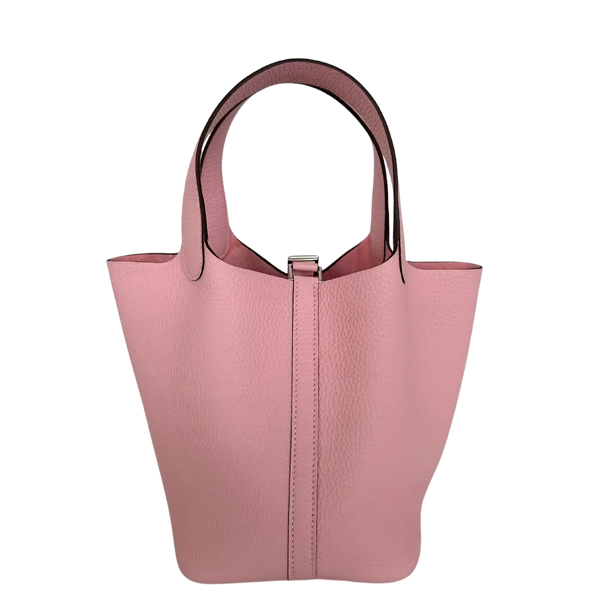 Hermès Picotin 18 Taurillon Clémence Rose Sakura 2025 Fullset / ungetragen Hermès