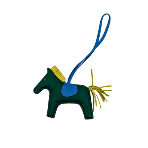 Hermès Rodeo MM Milo Malachiet / Bleu Zanzibar / Lime Tashanger
