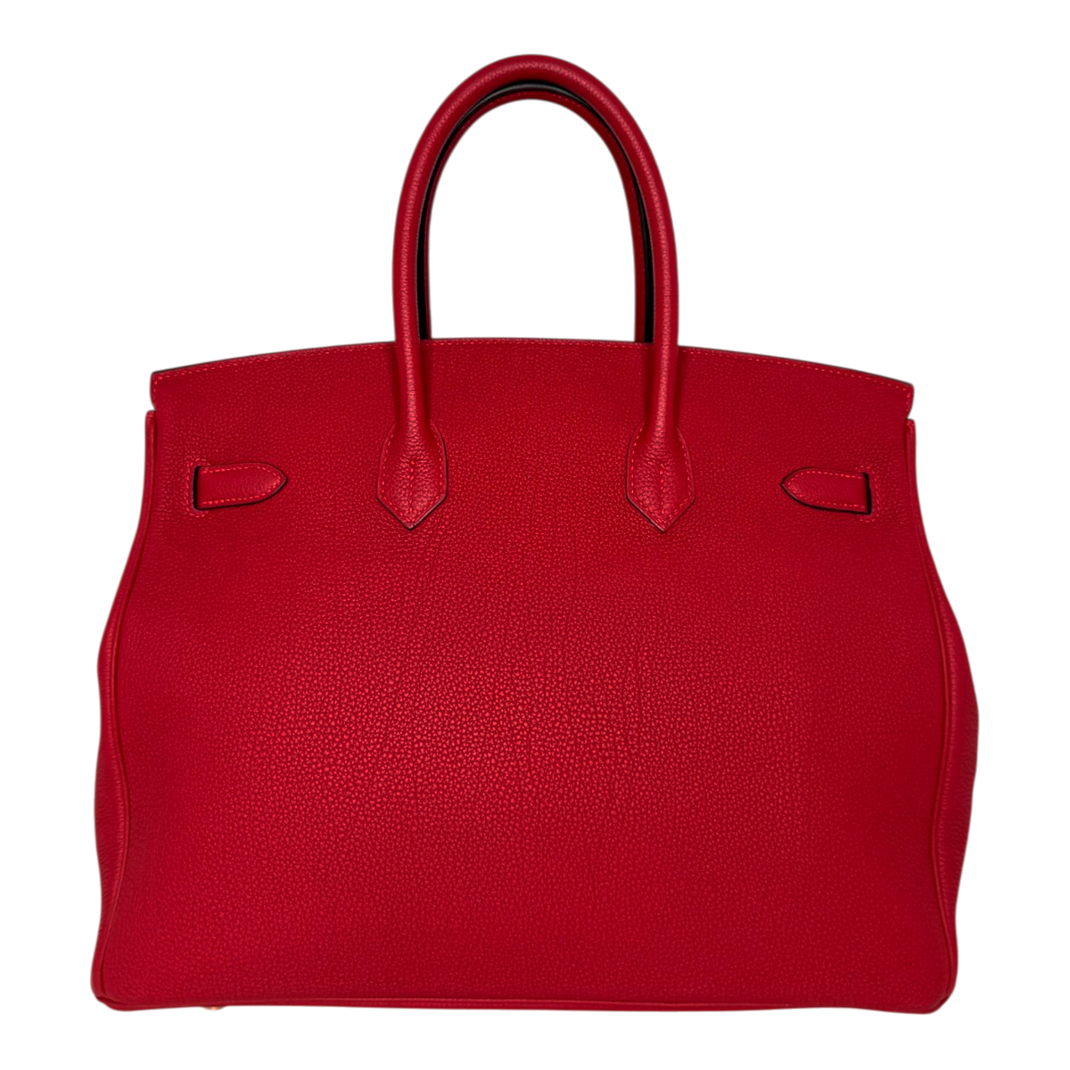 Hermès Birkin Bag 35 Togo Leder Rouge Vif goldene Hardware 2020 Hermès