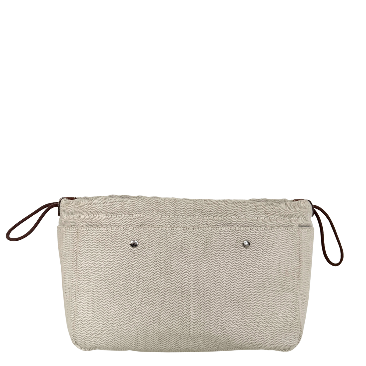 Hermès Fourbi 25 Pouch Beige / neuwertig Hermès
