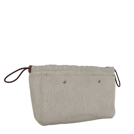 Hermès Fourbi 25 Pouch Beige / neuwertig Hermès
