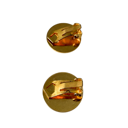 Hermès Clou de Selle Clip-on oorbellen goud