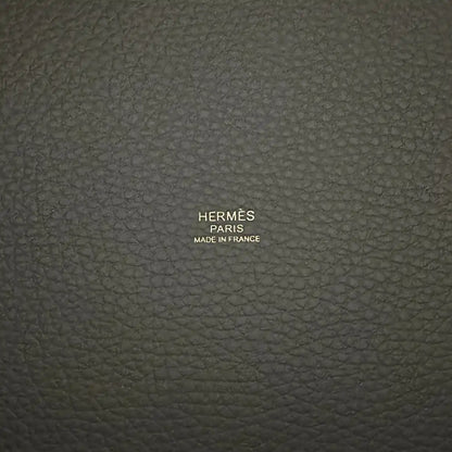 Hermès Picotin 22 Taurillon Clémence Étoupe 2024 Fullset / neu Hermès