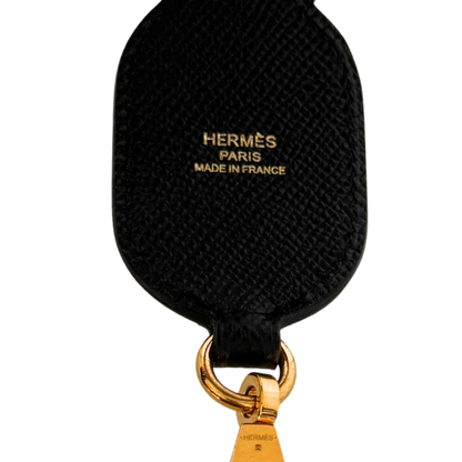 Hermès Schulterriemen Maillons Noir Gold 92 Fullset / neuwertig Hermès