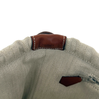 Hermès Fourbi 25 Pouch Beige / neuwertig Hermès